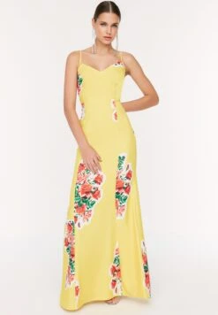 Trendyol Strappy Floral Print Dress