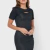 Solid Cutout Dress