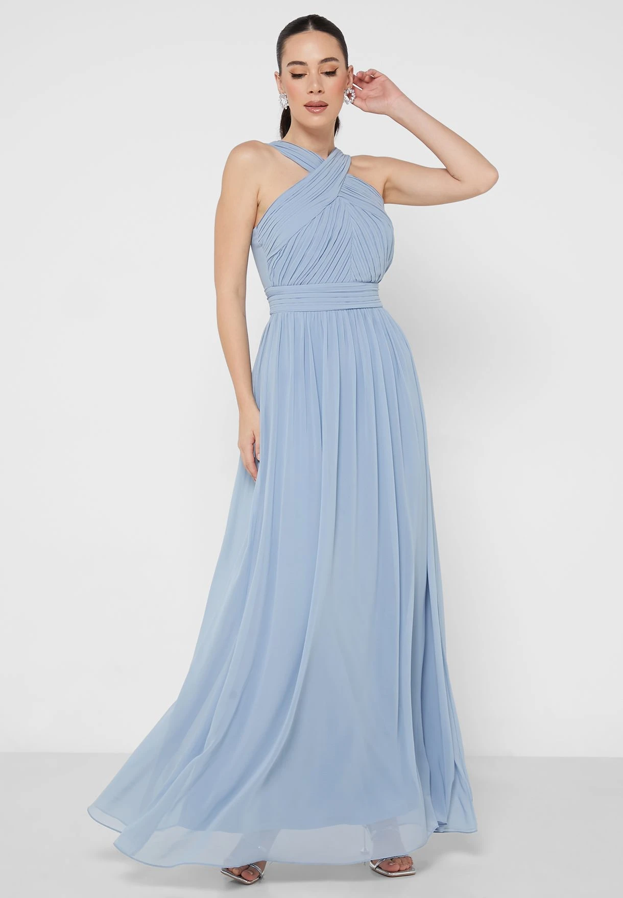 Halter Neck Maxi Dress 1 Halter Neck Maxi Dress