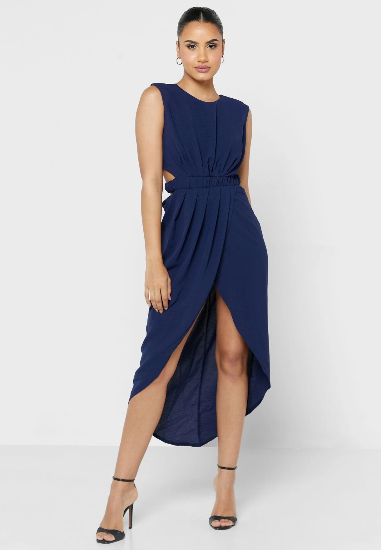 TFNC Keyhole Cut Out Detail Dress 1 TFNC Keyhole Cut Out Detail Dress