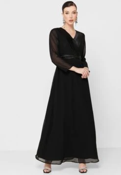 Embellished Waist A-Line Dress