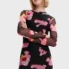 Desigual Printed Knitted Bodycon Dress