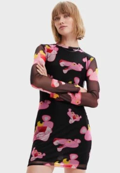 Desigual Printed Knitted Bodycon Dress