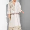 Printed Jalabiya Dress