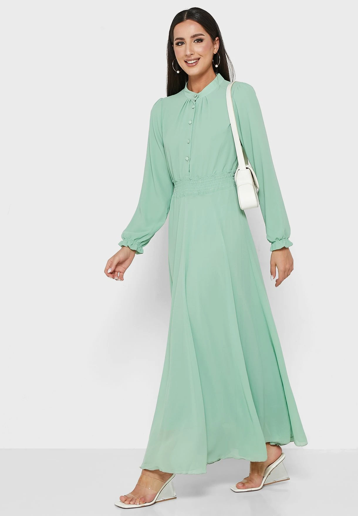 Shirred Waist Dress 1 Shirred Waist Dress