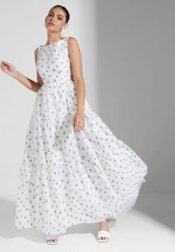 Floral Printed Tiered Dress