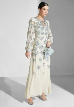 Embellished Key Hole Dress