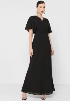 Flouncy Sleeve Dress