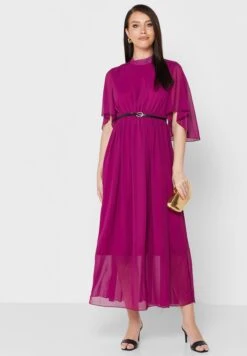 Bat Winged Sleeve Dress