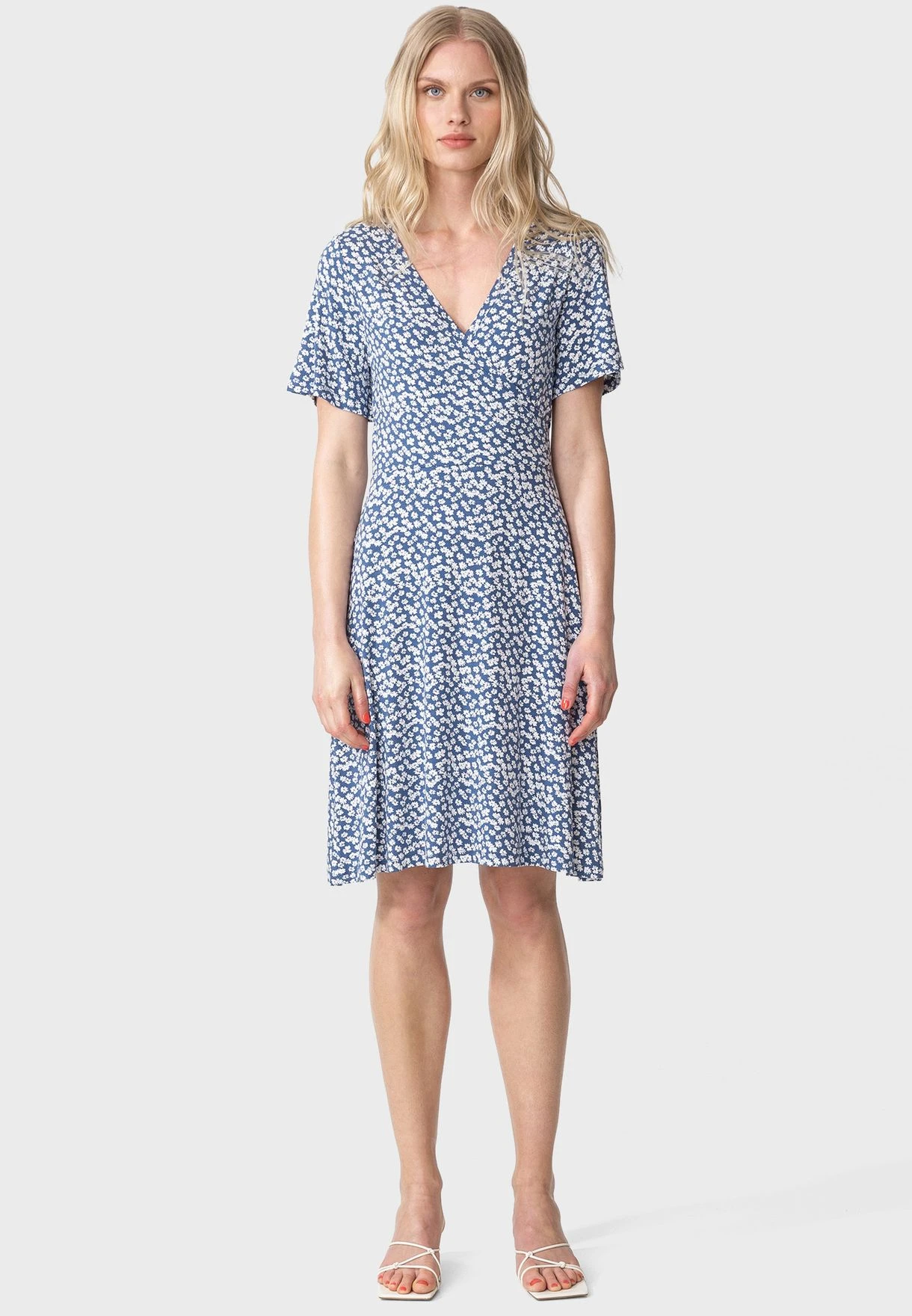 Indiska Printed Wrap Dress 1 Indiska Printed Wrap Dress