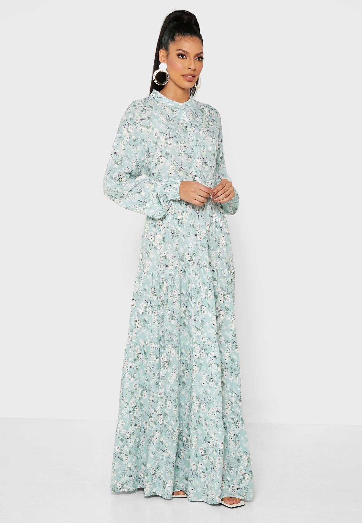 Pocket Detail Printed Dress 1 Pocket Detail Printed Dress