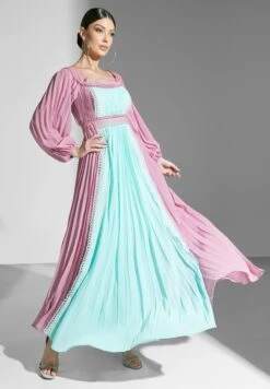 Color Block Bardot Dress