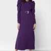 Puff Sleeve Shift Dress