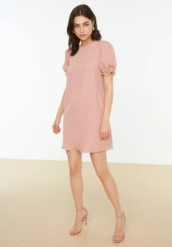 Trendyol Balloon Sleeve Knitted Dress