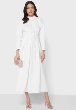 Cinched Waist Detail Dress