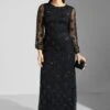 Sequined Maxi Dress