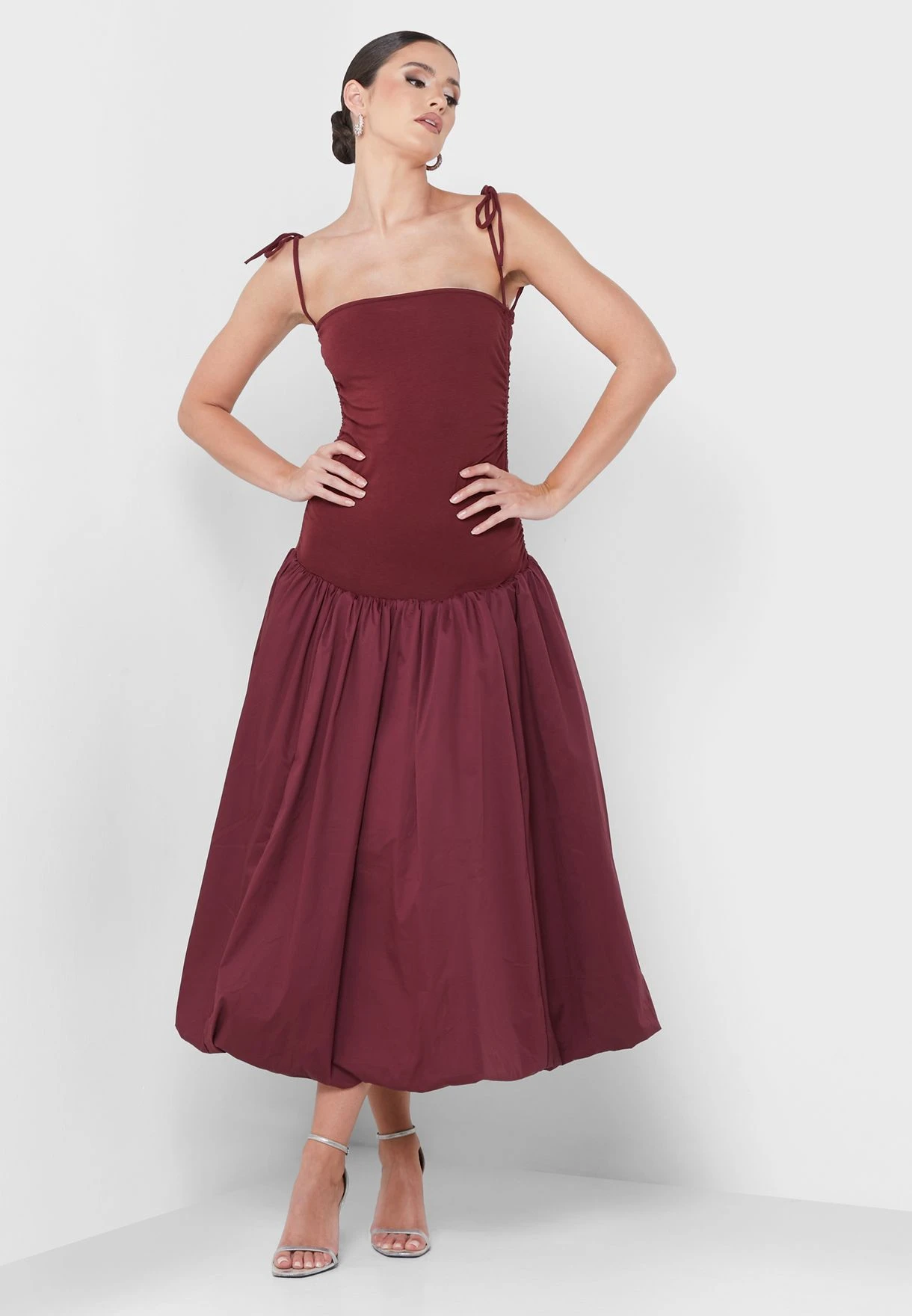 Strappy Ruffle Detail Dress 1 Strappy Ruffle Detail Dress