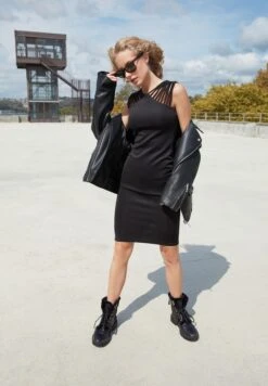 Trendyol Strappy Knitted Bodycon Dress