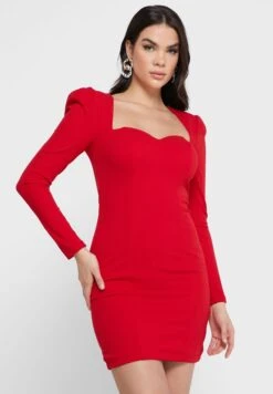 Sweetheart Neck Dress