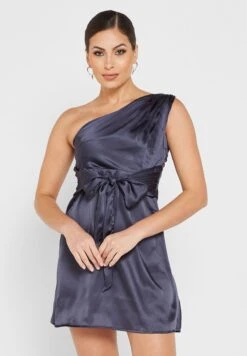 One Shoulder Tie Detail Dress