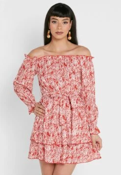 Bardot Floral Print Dress