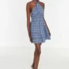 Trendyol Halter Neck Printed Dress