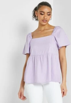 JACQUELINE DE YONG Square Neck Tiered Top