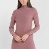 High Neck Bodycon Dress