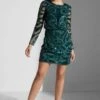 Sequin Detail Bodycon Dress