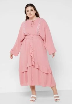 Ruffle Hem Detail Dress