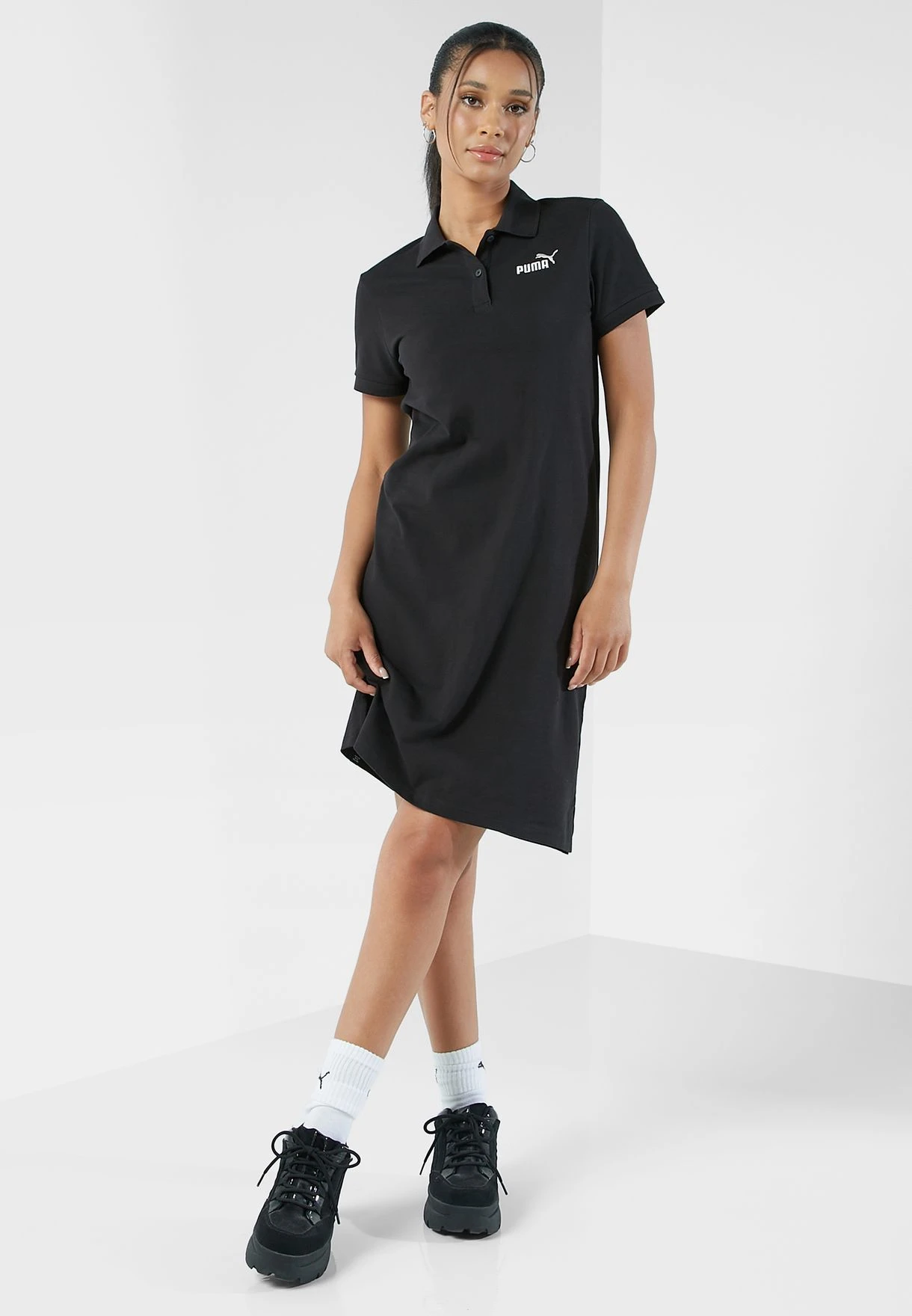 Puma Essential Elevated Polo Dress 1 Puma Essential Elevated Polo Dress
