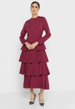 ELLA High Neck Layered Dress