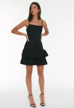 Trendyol Strappy Ruffle Detail Dress