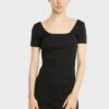 Puma Classics Square Neck Ribbed Dress