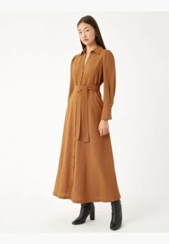 Koton Shirt Dress Waistbanded Long Sleeve