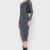 Vero Moda Printed Crew Neck Dress