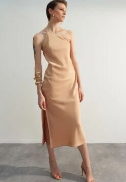 Trendyol One Shoulder Slit Detail Dress