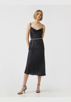 Koton Satin Midi Dress
