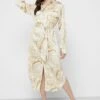 Printed Shirt Dress