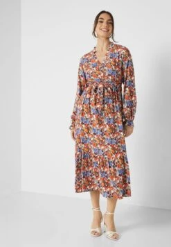 ELLA Printed Wrap Dress