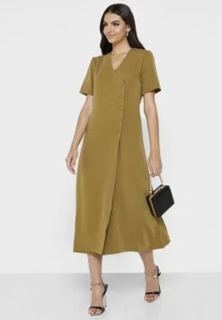 Button Detail Dress