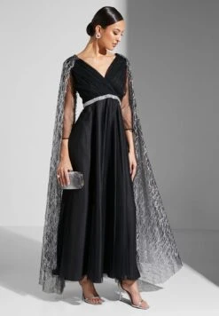 Tiered Mesh Detail Dress