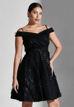 Surplice Neck Tie Detail Dress