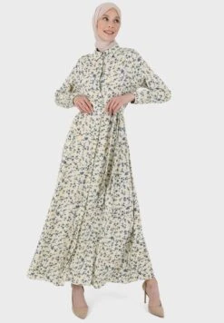 Tiered Floral Printed Dress