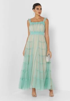 Ruffle Lace Detail Dress