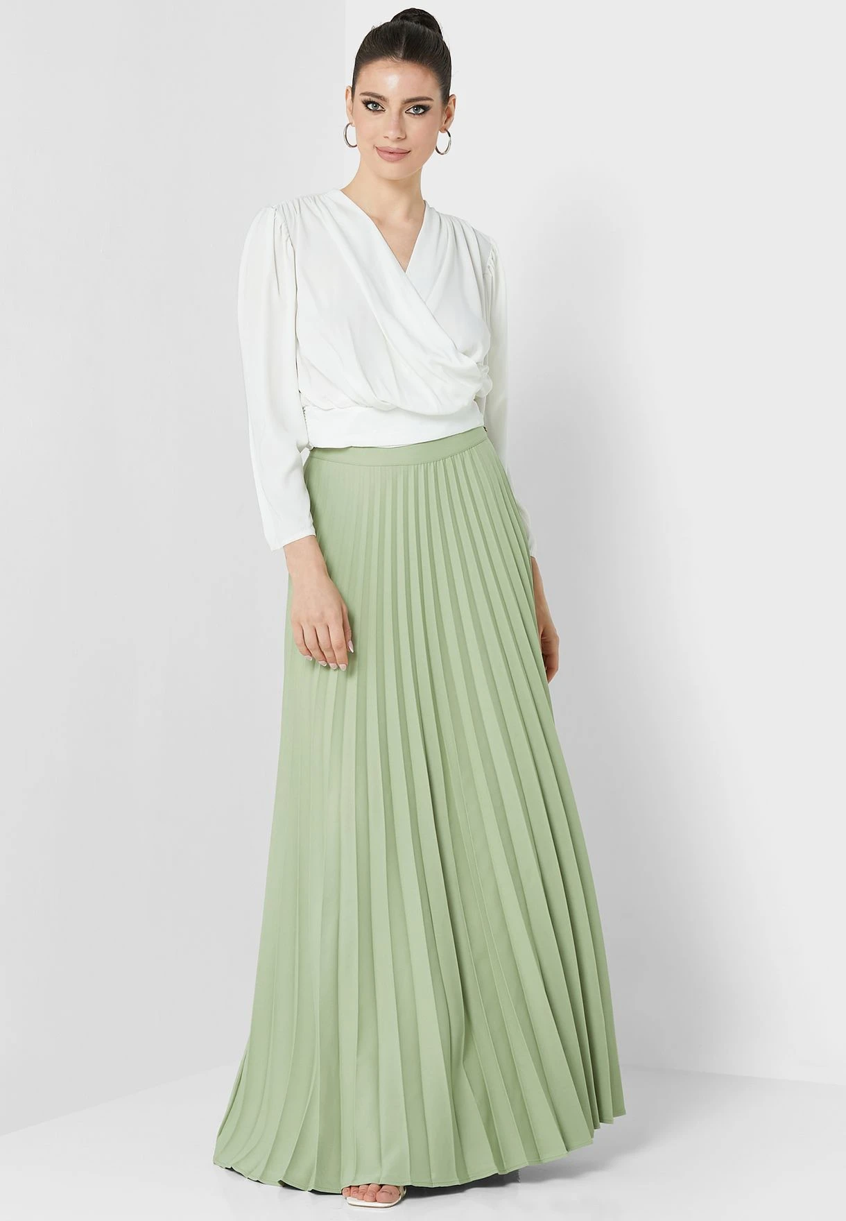 Plisse High Waist Skirt 1 Plisse High Waist Skirt