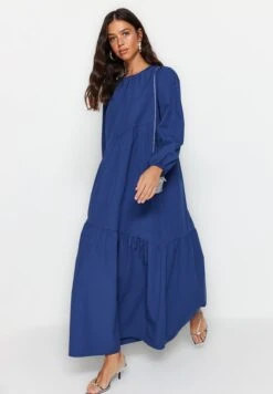 Trendyol Puff Sleeve Tiered Dress