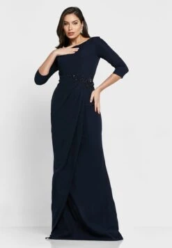 Tiered Front Slit Dress