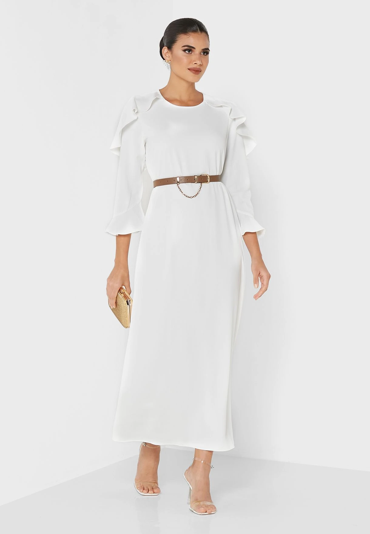 Ruffle Detail Dress 1 Ruffle Detail Dress