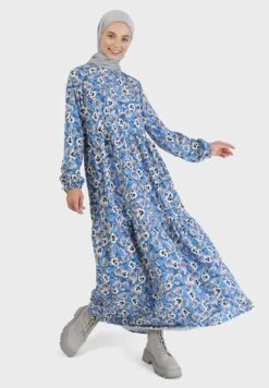 Floral Printed Tiered Dress